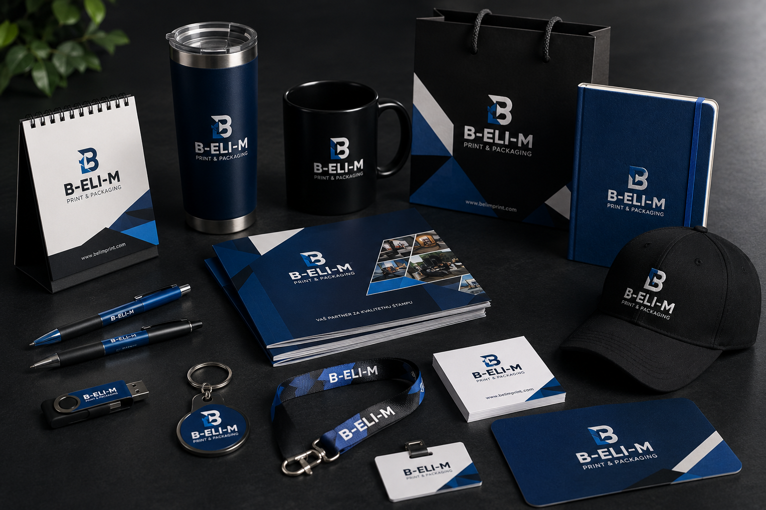 Promotivni materijal sa logotipom kompanije