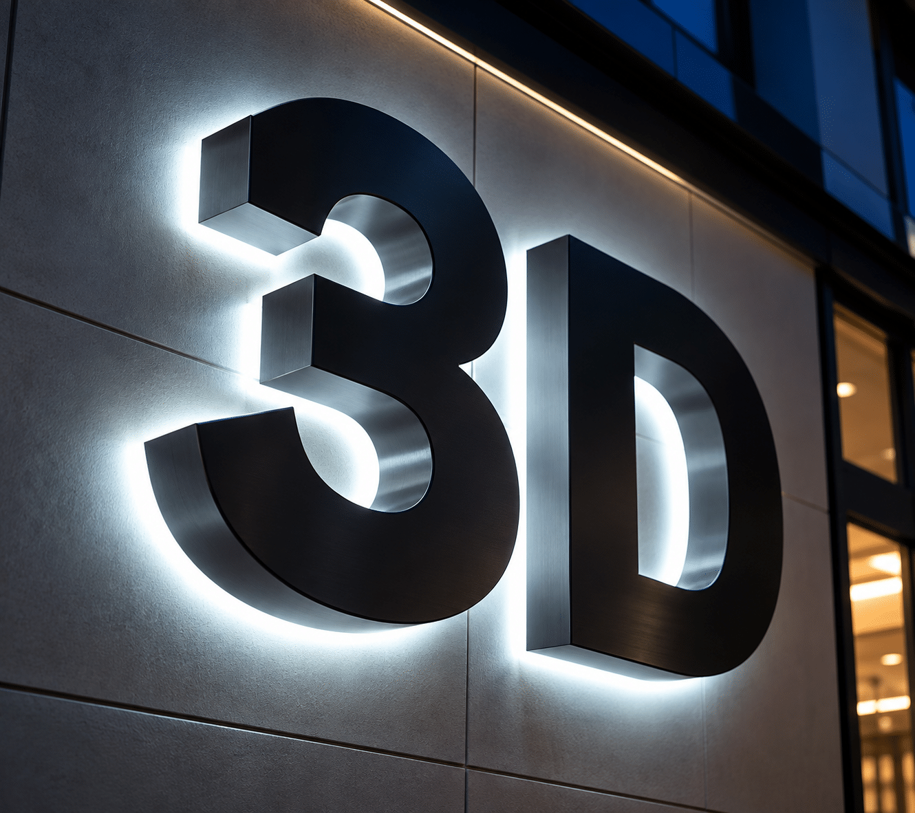 3d slova reklama svjetleca tuzla