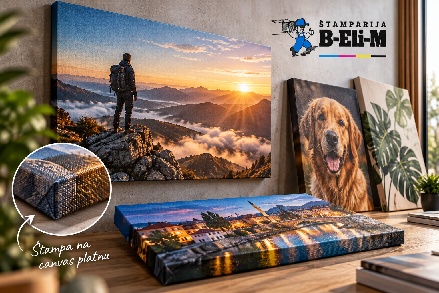slike na platnu. Print na platnu. Štampa na canvas platnu.