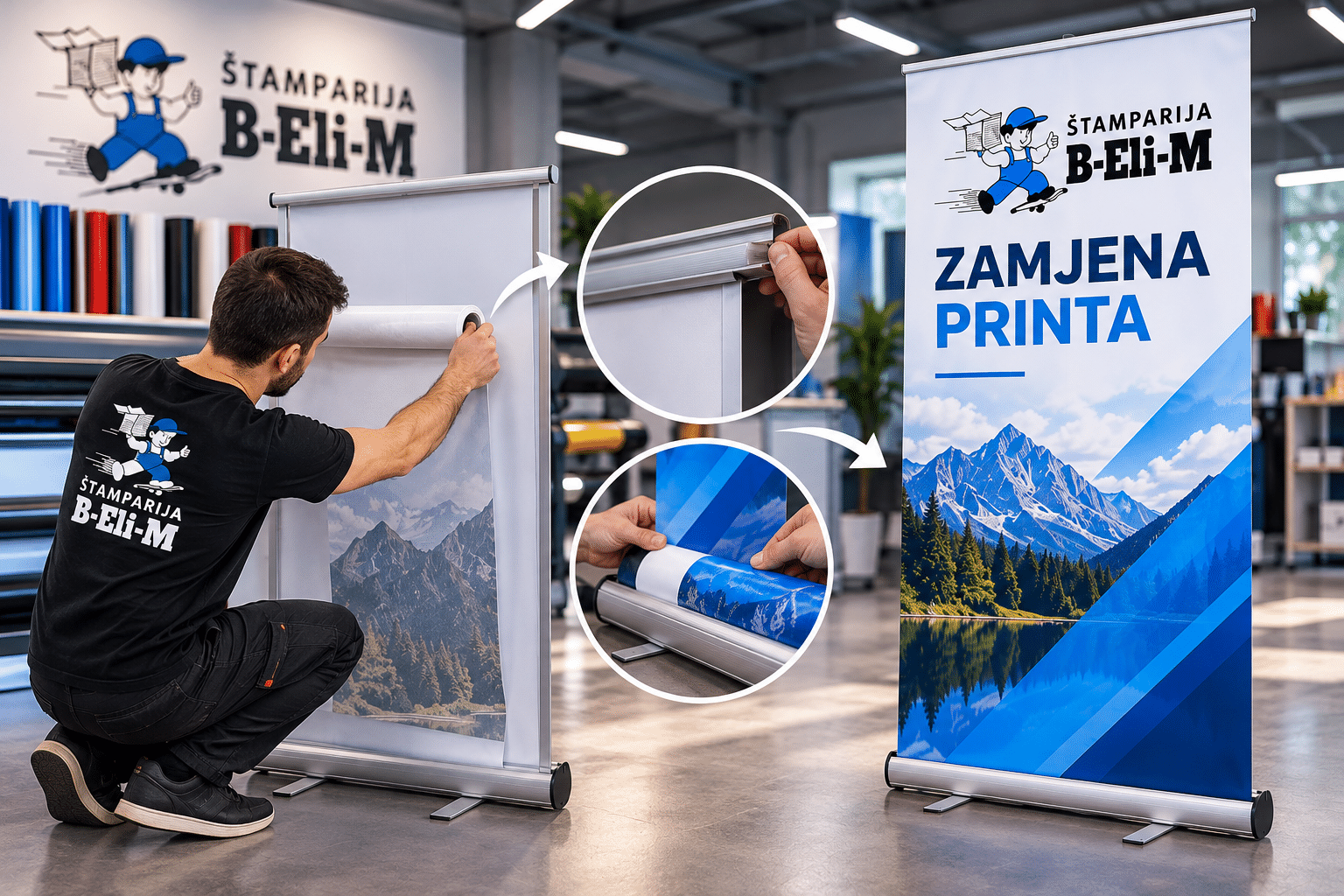zamjena printa i banera tuzla cijena usluga
